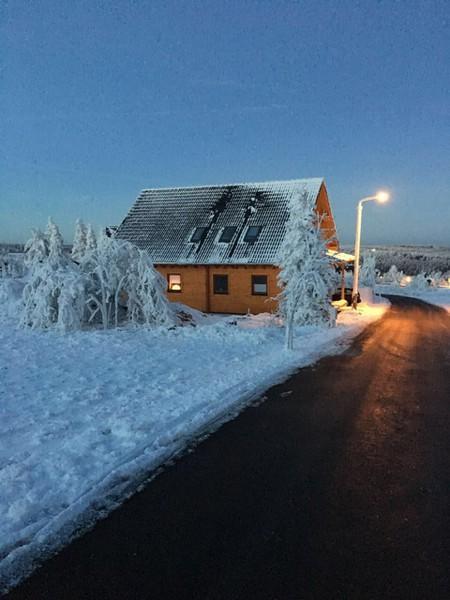 Вилла Holzblockhaus Magdalena Альтенберг Экстерьер фото